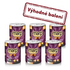 Marp Mix konzerva pro psy jehně+zelenina 6x400g
