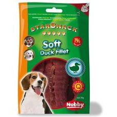 Nobby StarSnack Soft Duck Fillet měkké kachní filetky 70g
