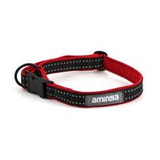 Aminela obojek se sponou Sport & City 25mm/25-45cm, červená