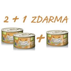 Marp Holistic Plus konzerva pro kočky – Kuřecí prsa ve vývaru 70g 2 + 1 ks ZDARMA