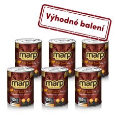 Marp Lamb konzerva pro psy s jehněčím 6x400g