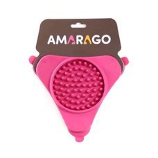 Amarago lízací podložka trojúhelník růžový