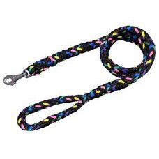 BAFPET Lanové pletené vodítko HUGO - Fosfor