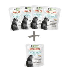 Almo Nature HFC Hydratační kapsička - sardinkový vývar s filety 50g 4+1 ZDARMA