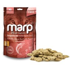 Marp Holistic – Lososové pamlsky se lněným semínkem bez obilovin 150g exp 05/2024 SLEVA 30%