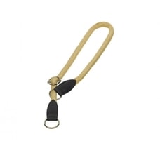 Nobby FUN Royal kulatý polostahovací obojek XS-S 40cm béžová SLEVA 10% VÝPRODEJ