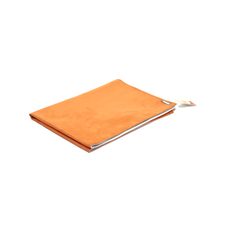 Aminela cestovní deka M 100x70cm oranžová/šedá