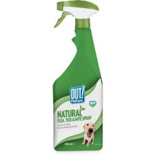 OUT! Přírodní sprej proti klíšťatům, blechám a roztočům pro psy 500ml POŠKOZENÉ VÍČKO - SLEVA 20% - POUZE OSOBNÍ ODBĚR