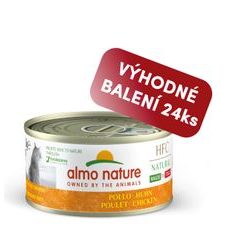 Almo Nature HFC Natural Made In Italy - Kuřecí 70g výhodné balení 24ks