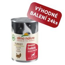 Almo Nature Holistic Monoprotein - Krůta 400g výhodné balení 24ks