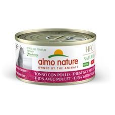 Almo Nature HFC Natural Made in Italy - Tuňák s kuřetem 70g výhodné balení 24ks