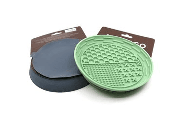 AMARAGO LÍZACÍ PODLOŽKA KULATÁ MISKA TMAVĚ ŠEDÁ