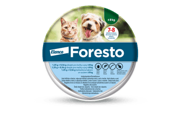 Foresto obojek pro psy a kočky do 8kg 1ks - 38cm Foresto pro psy a kočky do 8kg