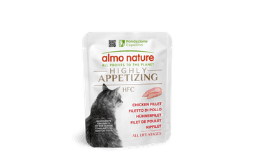 ALMO NATURE HFC HIGHLY APPETIZING - KUŘECÍ FILET 50G 4+1 ZDARMA
