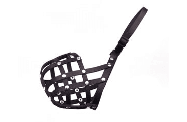 KOŽENÝ NÁHUBEK, PLETENÝ - ČERNÁ