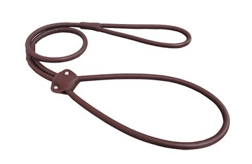 PŘEDVÁDĚCÍ VODÍTKO Z ŠITÉ KULATÉ KŮŽE - HNĚDÁ