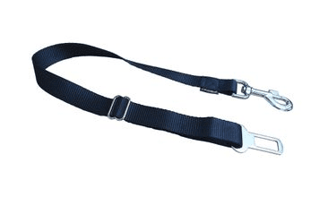 BAFPET POPRUHOVÝ POUTACÍ PÁS DO AUTA - ČERNÁ