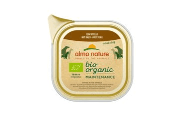 ALMO NATURE BIO ORGANIC - VANIČKA PRO PSY S TELECÍM 100G VÝHODNÉ BALENÍ 32KS
