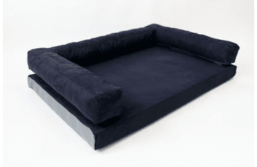 AMINELA PELÍŠEK S OKRAJEM 120X80CM HALF AND HALF ČERNÁ/ŠEDÁ