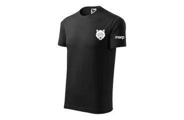 MARP PÁNSKÉ TRIKO MINIMAL - ČERNÉ