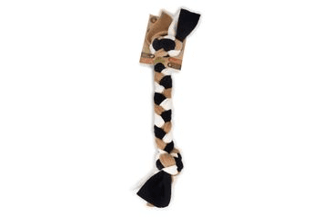 FARM COMPANY HRAČKA PRO PSY Z RECYKLOVANÉ TKANINY S/M 33CM 2 UZLE