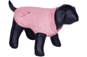 NOBBY JILL PLETENÝ SVETR PRO PSY RŮŽOVÁ 36CM SLEVA 20% VÝPRODEJ
