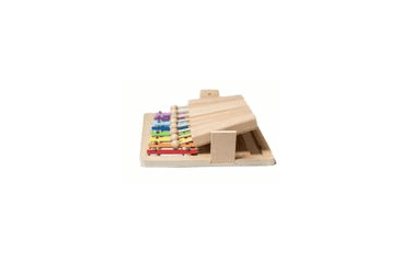 DŘEVĚNÝ HLAVOLAM PIANO/OBTÍŽNOST 1-4