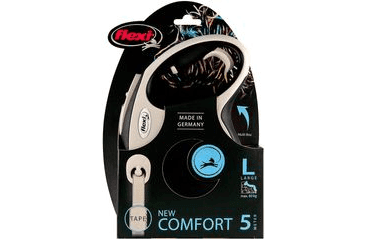 FLEXI NEW COMFORT L VODÍTKO PÁSEK 5M/60KG ČERNÁ