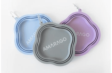 AMARAGO SILIKONOVÁ SKLÁDACÍ MISKA 1000ML - ŠEDÁ