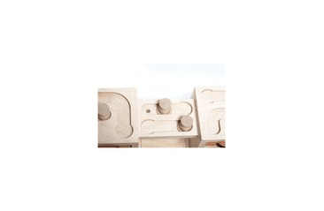 DŘEVĚNÝ HLAVOLAM TWO TOWERS/OBTÍŽNOST 1-4