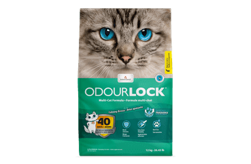 Intersand kočkolit Odour Lock - svěží vůně 12 kg roztržený pytel SLEVA 30% 