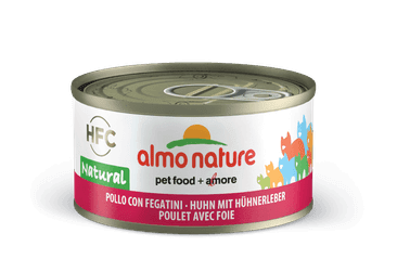 ALMO NATURE HFC NATURAL - KUŘE A JÁTRA 70G