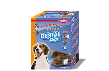 NOBBY STARSNACK DENTAL STICKS MEDIUM DENTÁLNÍ PAMLSKY 28KS / 560G