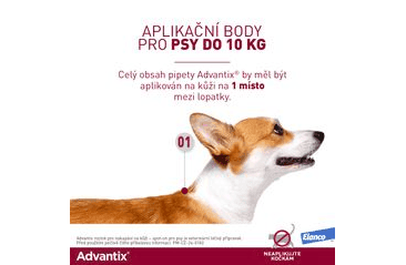ADVANTIX SPOT ON PRO PSY DO 4KG (0,4ML)