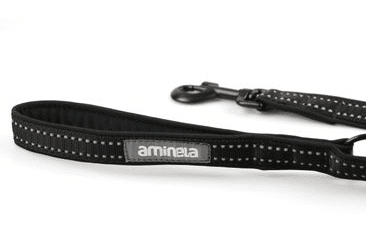 AMINELA JEDNODUCHÉ VODÍTKO PODŠITÉ SPORT & CITY 25MM/150CM, ČERNÁ