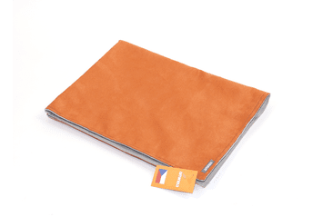 AMINELA CESTOVNÍ DEKA L 120X80 ORANŽOVÁ/ŠEDÁ