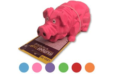 MULTIPET ORIGAMI PALS CHROCHTAJÍCÍ PRASE LATEX 20,5 CM