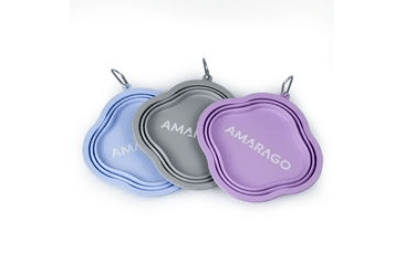 AMARAGO SILIKONOVÁ SKLÁDACÍ MISKA 1000ML - FIALOVÁ