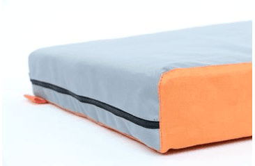 MATRACE AMINELA - 80X60X10CM HALF AND HALF ŠEDÁ/ORANŽOVÁ