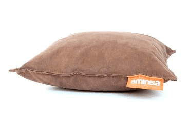 AMINELA POLŠTÁŘEK 40X40CM HNĚDÁ