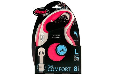 FLEXI NEW COMFORT L VODÍTKO PÁSEK 8M/50KG ČERVENÁ