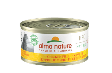 ALMO NATURE HFC NATURAL - KUŘECÍ FILET 70G VÝHODNÉ BALENÍ 24KS