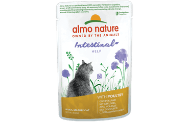 ALMO NATURE HOLISTIC INTESTINAL HELP - S KUŘECÍM 70G VÝHODNÉ BALENÍ 30KS