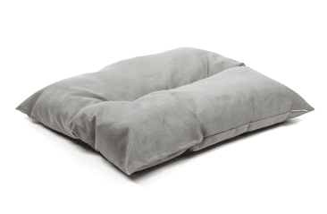 AMINELA PELÍŠEK S POLŠTÁŘEM S ORANŽOVÁ/ŠEDÁ 60X50CM