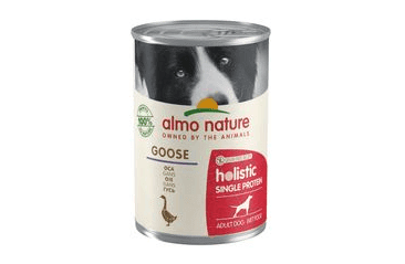 ALMO NATURE HOLISTIC MONOPROTEIN - HUSA 400G 400G VÝHODNÉ BALENÍ 24KS