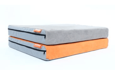 MATRACE AMINELA - 80X60X10CM HALF AND HALF ŠEDÁ/ŠEDÁ