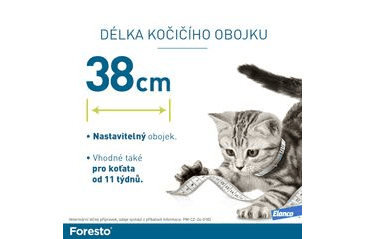 FORESTO OBOJEK PRO PSY A KOČKY DO 8KG 1KS - 38CM