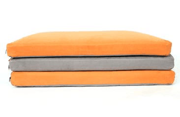 MATRACE AMINELA - 100X70X10CM HALF AND HALF ŠEDÁ/ORANŽOVÁ