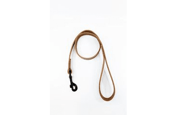 BAFPET KOŽENÉ VODÍTKO HERRY, ČERNÉ KOVÁNÍ - KOŇAK