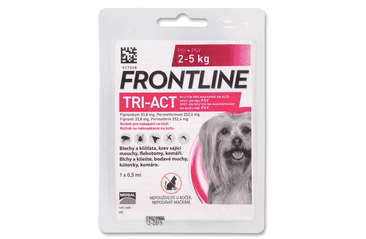 FRONTLINE TRI-ACT SPOT-ON PRO PSY XS (0,5ML) 2-5KG
